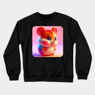 Animals, Insects and Birds - Hamster #45 Crewneck Sweatshirt